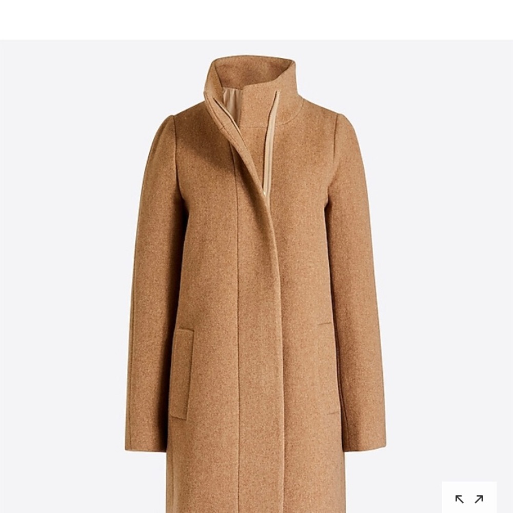 J Crew Cocoon Coat New With Tags - Grey size 4